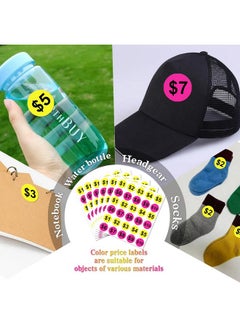 Well Tile 600 Pcs Yard Garage Sale Price Stickers 1 Inch Flea Market Preprinted Pricing Stickers Dollar Preprinted Price Tags Labels Prepriced Pricing Garage Sales Stickers For Yard Garage Fle Market Sale  - Image 4