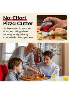 Kitchy Pizza Cutter Wheel with Protective Blade Cover, Ergonomic Pizza Slicer (Red) - pzsku/ZD067C6C87514C4C48724Z/45/_/1740118792/dbc2592c-4eaf-49f5-a076-5c29b3971bee