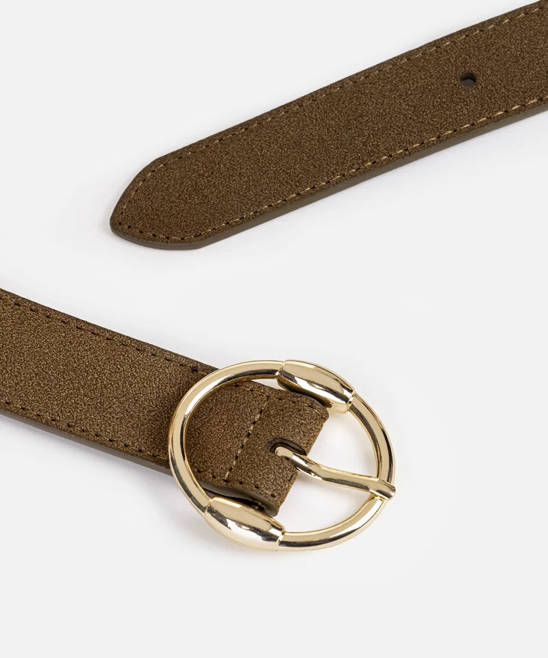 Ipekyol Oval Buckle Belt