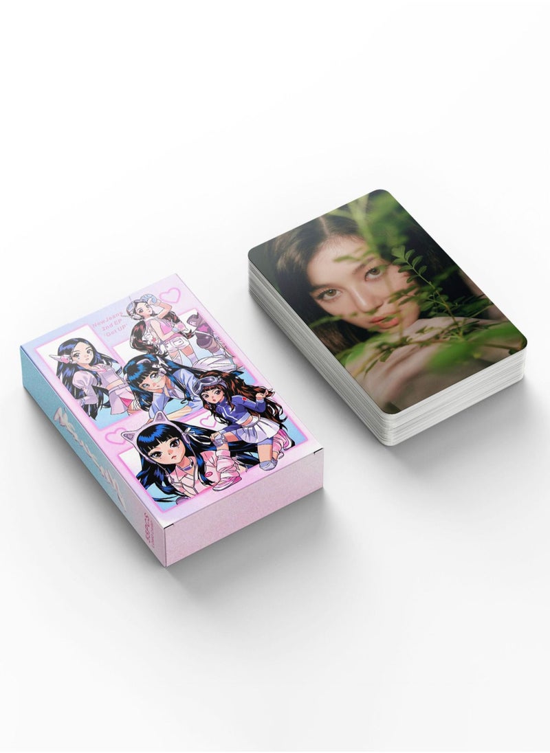EHOME - 55 Pcs Kpop NewJeans 2023 New Album GET UP 2nd EP Weverse Version Photocard Temptation Combination New Jeans Lomo Cards For Fans Collection Gifts - Image 1
