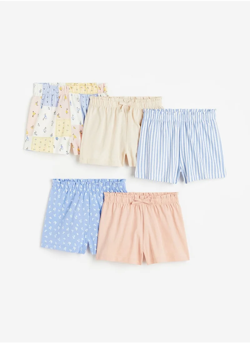 H&M Kids 5 Pack Pull-On Shorts