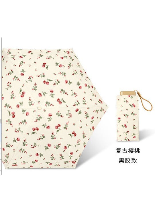 Generic Zhiumbrella 50% off sun umbrella rain and rain dual-use sun protection umbrella folding umbrella high-grade sense pocket flat 60% off mini sun  - Image 3