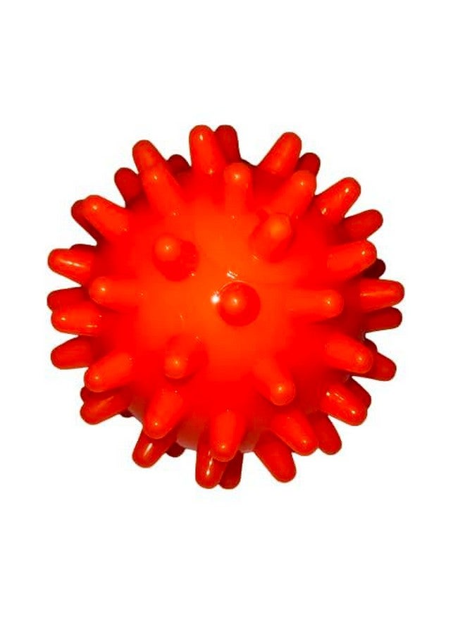 Dog Squeaky Sound Spike Ball - Spiky Texture 3.5 Inch Interactive Rubber Chew Toy, Playing Ball For Puppies And Dogs - Image 5