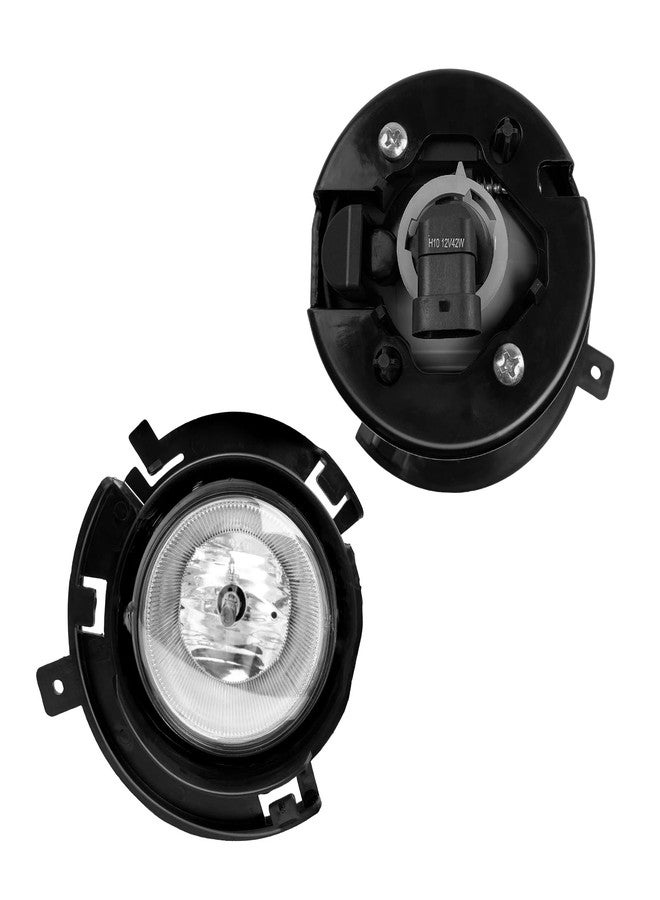 WILD BEAR Fog Lights Compatible With 2011 2012 2013 Durango Front Bumper Lamps Assembly w/Switch Bulbs and Wiring Kit - Image 5