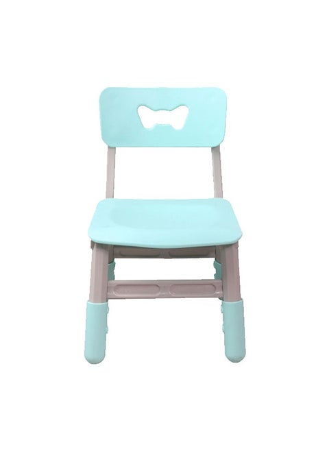 1pc-Mint Green Adjustable Height Chair For Versatile Use
