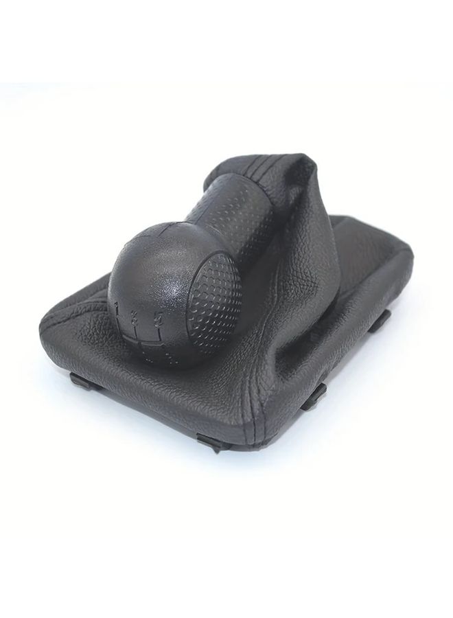Black Gear Shift Knob Lever Boot Cover For Chevy Sail 2009 2010 2011 2012 2013 2014 2015 5 Speed - Image 3