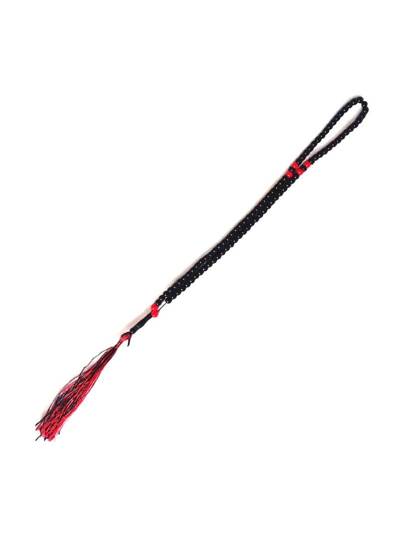 Black Long Length Prayer Beads  - Image 3