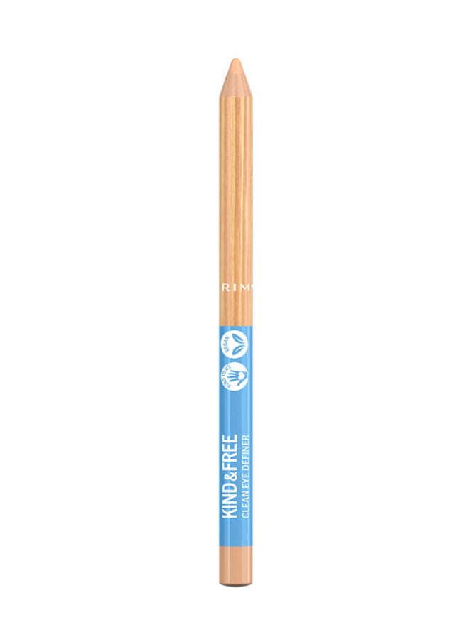 RIMMEL LONDON Kind & Free Clean Eyeliner Pencil 