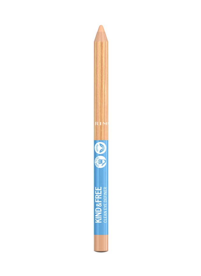 RIMMEL LONDON - Kind & Free Clean Eyeliner Pencil - Image 1