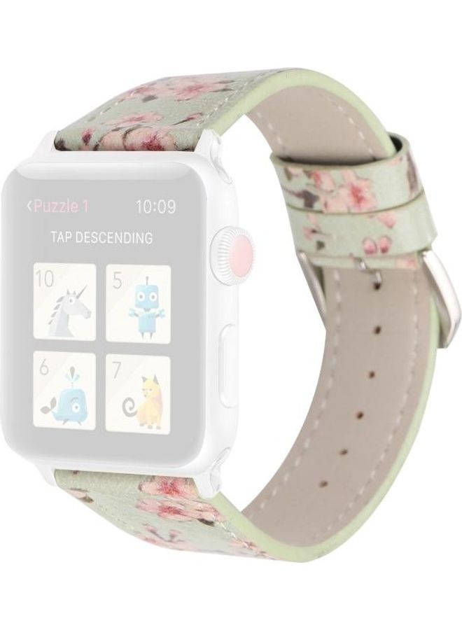 NIBEMINENT Replacement Watchband For Apple Watch Green - Image 3