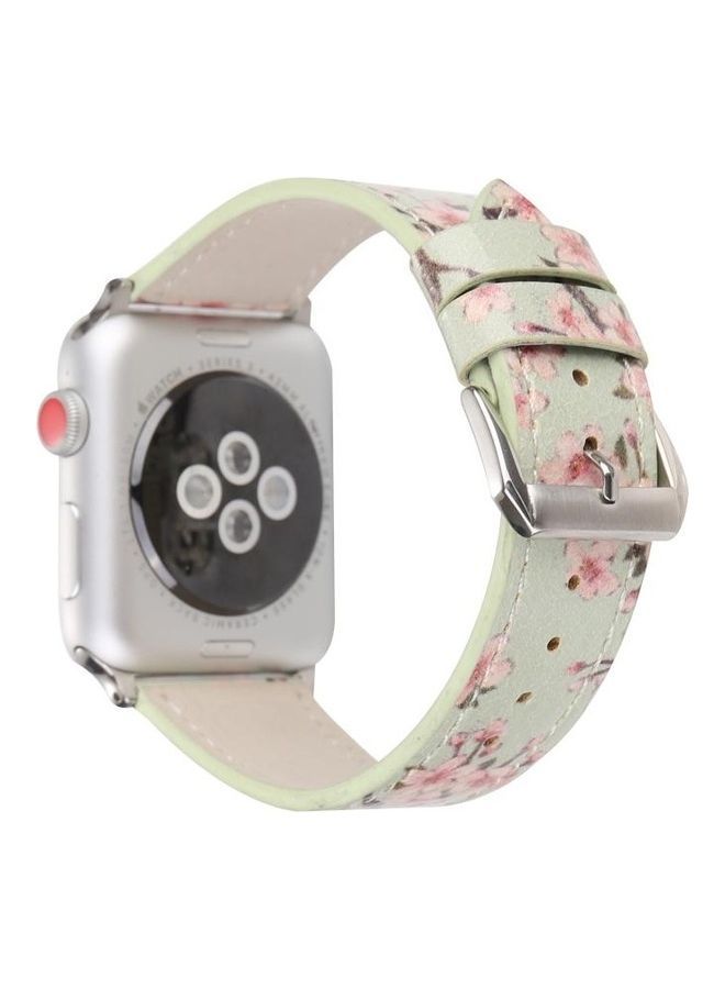 NIBEMINENT Replacement Watchband For Apple Watch Green - Image 4