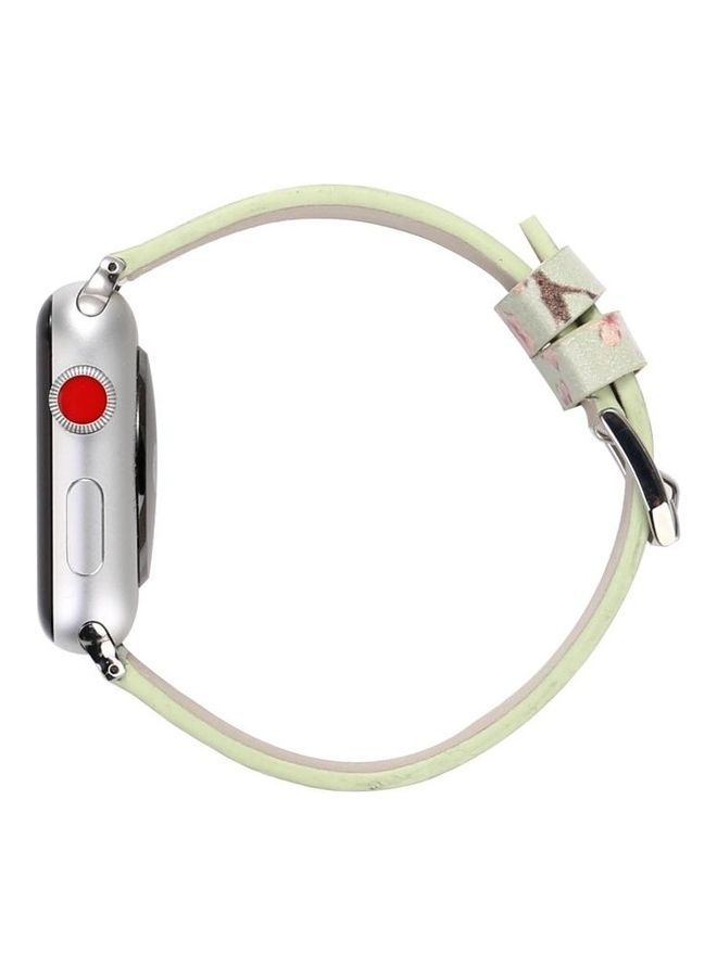 NIBEMINENT Replacement Watchband For Apple Watch Green - Image 5