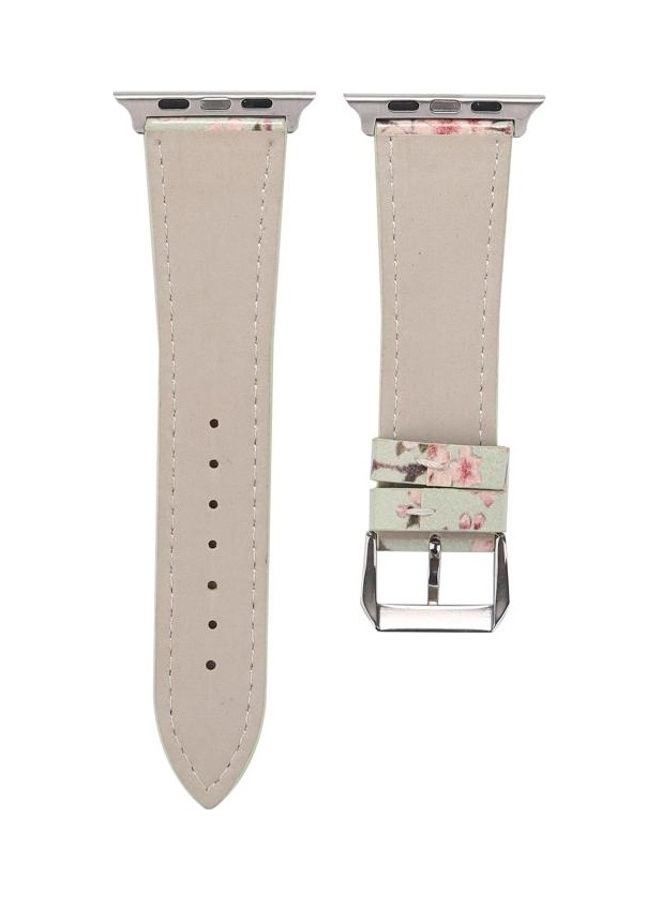 NIBEMINENT Replacement Watchband For Apple Watch Green - Image 2