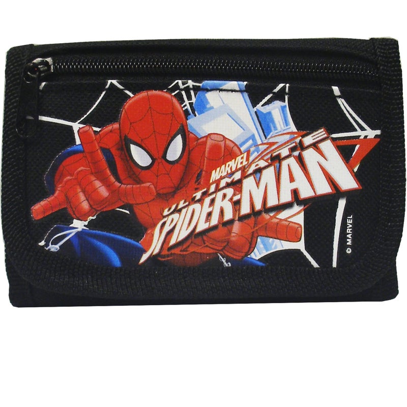 MARVEL Spider Sense Black Spiderman Wallet - Black Spiderman Wallet - Image 5