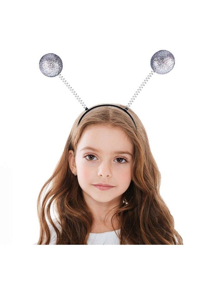 Trounistro - 10 Pack Alien Headband Martian Antenna Headband Boppers Alien Head Boppers Ball Head Boppers For Party Supplies And Costume Accessory (Color Set 1) - Image 1