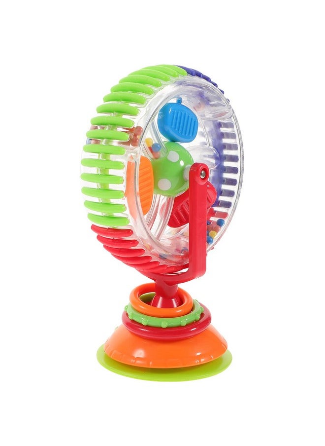 Toyvian Toyvian High Chair Toy Baby Ferris Wheel Toy Suction Cup Newborn Spinner Activity Toy Newborn High Chair Rattle Interactive Development Educational Toy for Feeding Plaything, Early Development  - Image 1