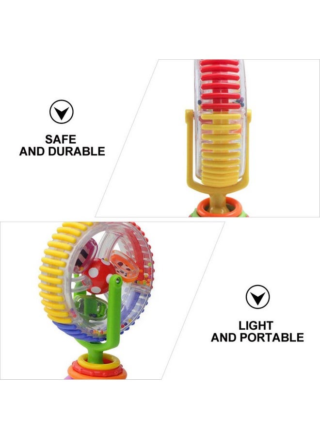 Toyvian Toyvian High Chair Toy Baby Ferris Wheel Toy Suction Cup Newborn Spinner Activity Toy Newborn High Chair Rattle Interactive Development Educational Toy for Feeding Plaything, Early Development  - Image 3