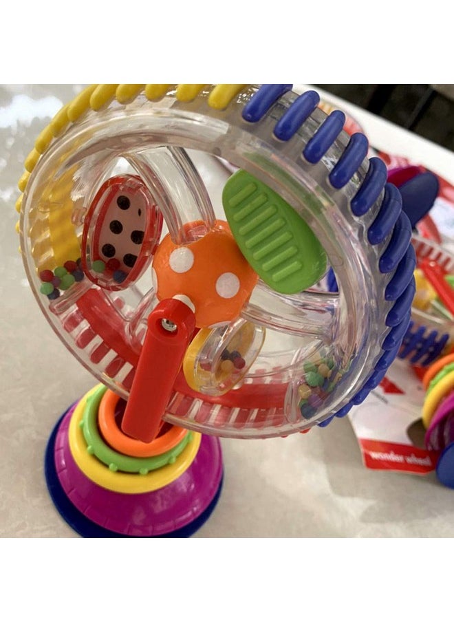 Toyvian Toyvian High Chair Toy Baby Ferris Wheel Toy Suction Cup Newborn Spinner Activity Toy Newborn High Chair Rattle Interactive Development Educational Toy for Feeding Plaything, Early Development  - Image 4