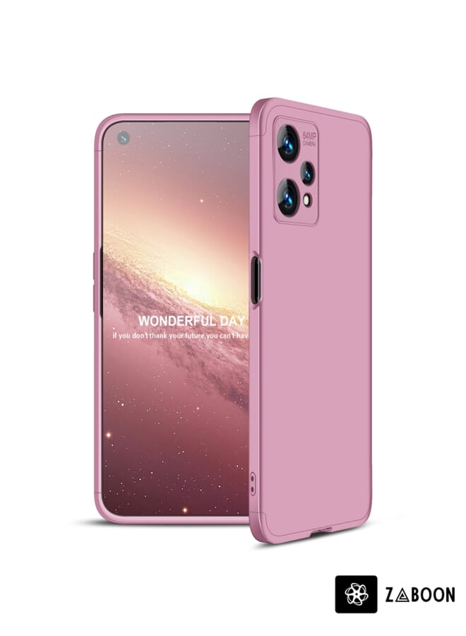 Zaboon Protective Case Cover For Realme 9 Pro GKK Three Stage Splicing Full Coverage PC - Image 1