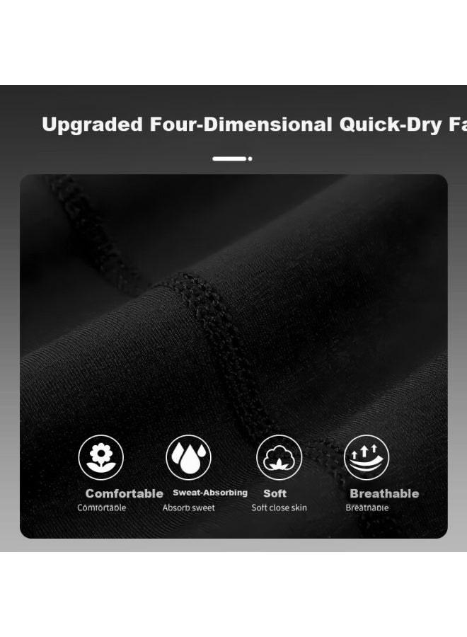Buruite Women's Sports Set Yoga Running Badminton Cycling Fitness Tight Training Slim Quick-dry Apparel - Image 2