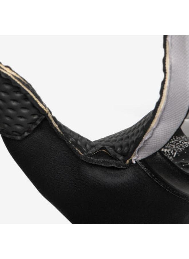 KIPSTA Adult Football Goalkeeper Gloves F100 Superresist - Black/Grey  - Image 2