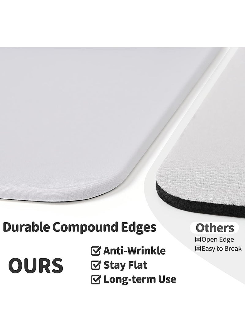 Mouse Pad Wrist Rest, Memory Foam , Ergonomic Wrist Rest Support, with Non-Slip Base for Computer, Gaming, Office, for Easy Typing, Pain Relief  - Image 4