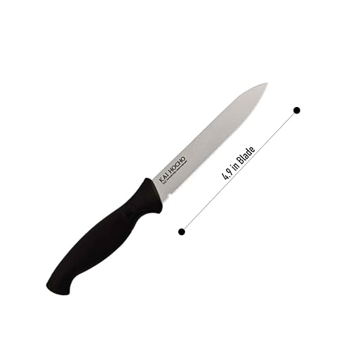 Kai Stainless Steel Kitchen Knife, 2 Pieces, Black - Image 2