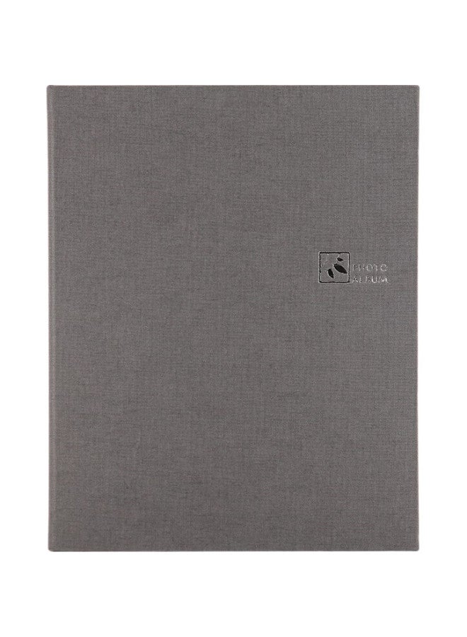 Ncl Zhonglin Pocket Fabric Photo Album, 160 Sheets 6-Inch/80 Sheets 7-Inch Mixed, Small Capacity Photo Collection/Family Photo Book, Gray, Nbpk-Kg160 - Image 2