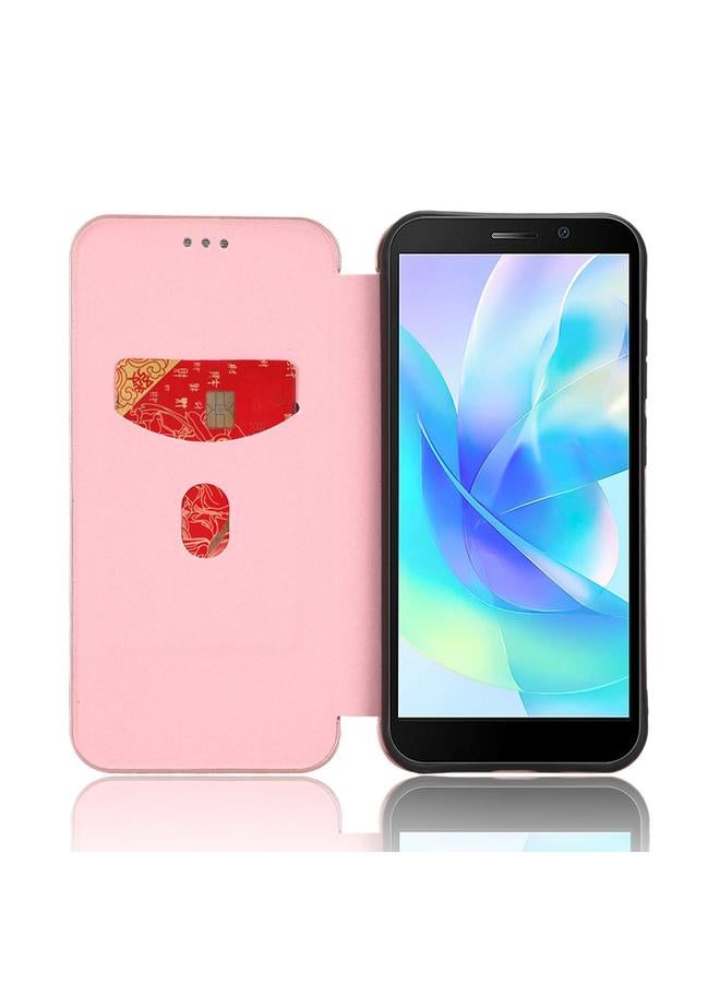 Zaboon Case For DOOGEE X97 / X97 Pro Carbon Fiber Texture Flip Leather Phone Case - Image 3