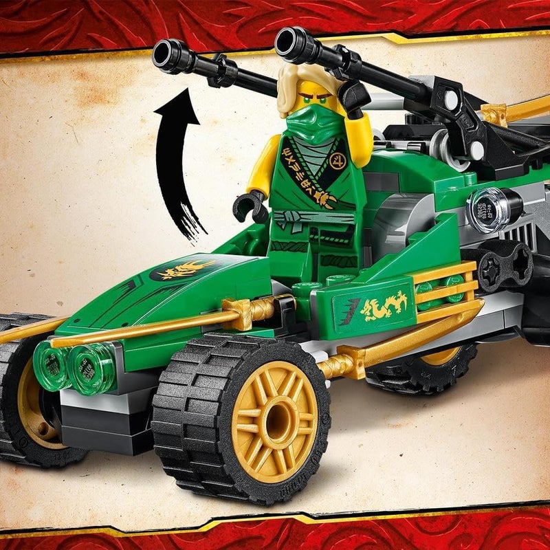 LEGO NINJAGO Legacy Jungle Raider 71700 Building Kit (127 Pieces) - Image 3