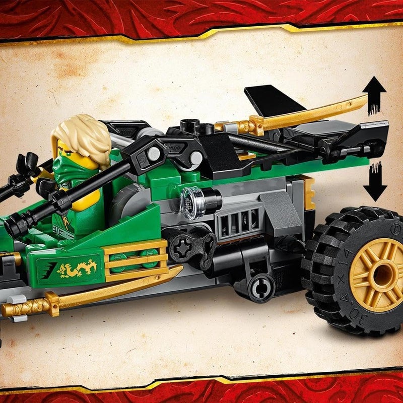 LEGO NINJAGO Legacy Jungle Raider 71700 Building Kit (127 Pieces) - Image 4