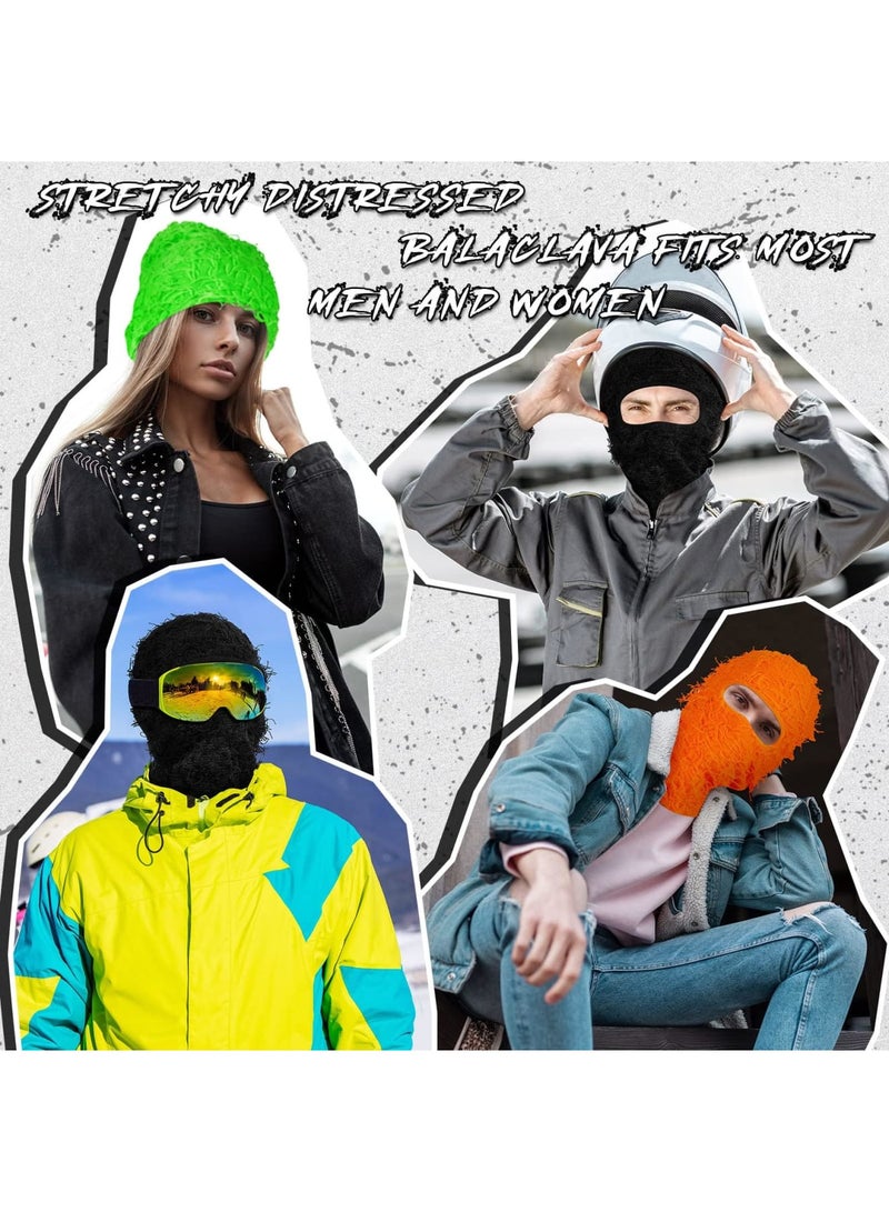 Balaclava Ski Mask, Full Face Mask, Windproof Face Cover Sun UV Protection, Thermal Windproof Winter Scarf, Men Women Outdoor Sport Cycling Cap 3PCS - Image 2