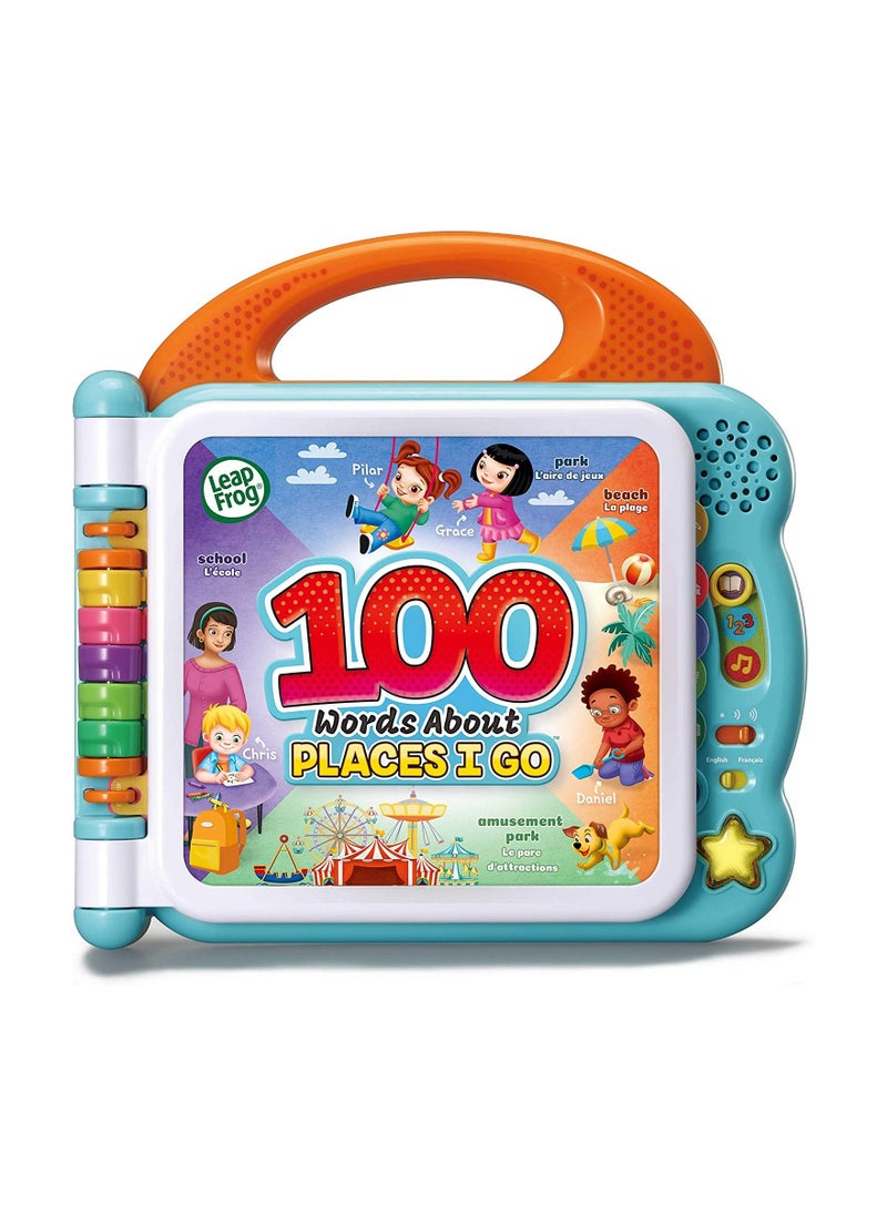LeapFrog - 100 Words About Places I Go Book Bilingual - Image 1