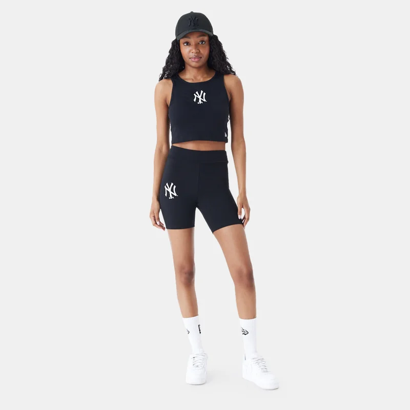 NEW ERA Women's MLB New York Yankees Lifestyle Bike Shorts
