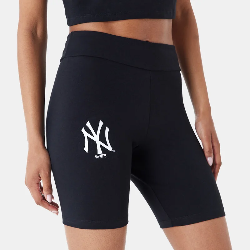 NEW ERA Women's MLB New York Yankees Lifestyle Bike Shorts