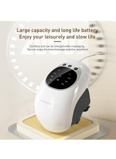 SYOSI Knee Massager with Infrared Heat and Vibration, 3 Heating Modes Electric Massager for Joint Pain Relief, Ideal Gift for Parents and Friends  - Image 4