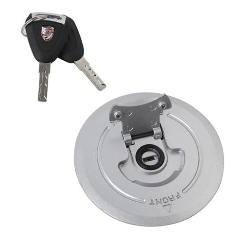Minho Motorcycle Gas Cap with Lock Made of Aluminum Alloy Material Compatible with Honda Grom Msx125 SF0pening Method Filpopen - Image 1