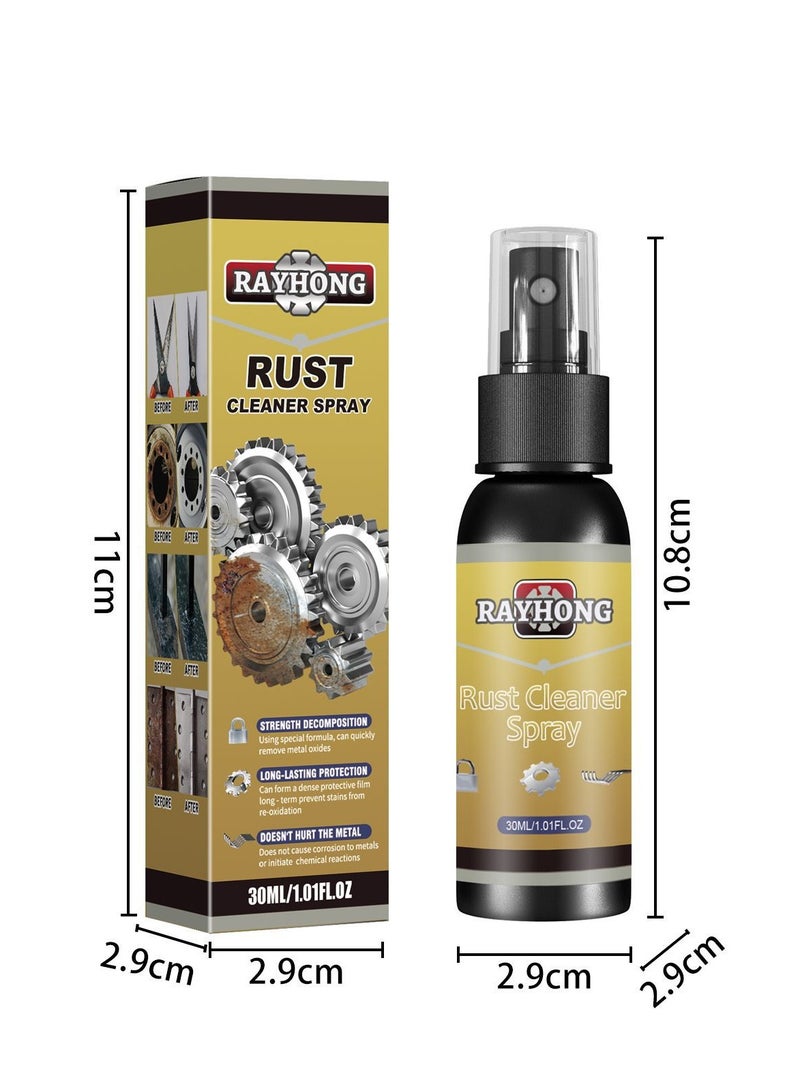 RAYHONG Iron Powder Remover Automobile Rust Removal Spray Car Rust Removal Spray 30ml - Image 1