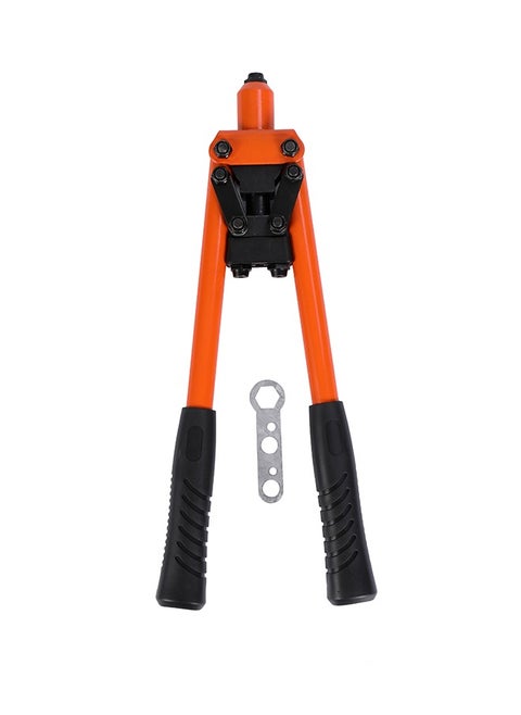 Hand Riveter - Versatile Durable Nut Setter Tool with Hex Wrench for Easy Nosepiece Change and Ergonomic Handle -for Thread Setting, Fastener Installation, DIY, and Automotive and Home Repairs