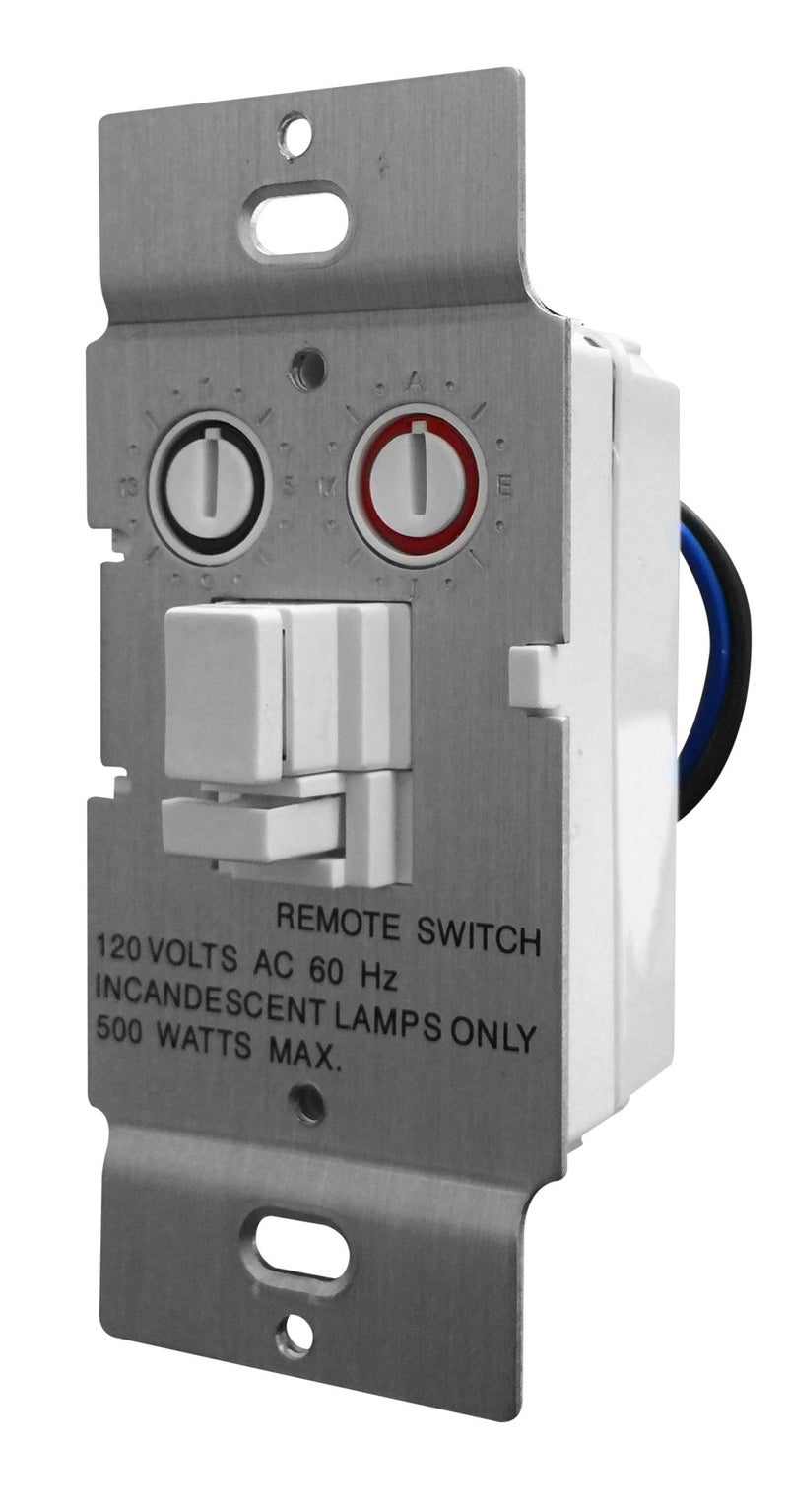 X10 PRO Soft Start Dimmer Wall Switch, White (PLW01-W) - Image 1