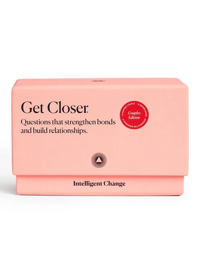 Intelligent Change Get Closer Conversation Cards for Couples, Intimacy Deck Card Game, Fun Date Night Ideas, 100 Icebreaker Couple Questions to Strengthen Bonds and Relationships - Image 1