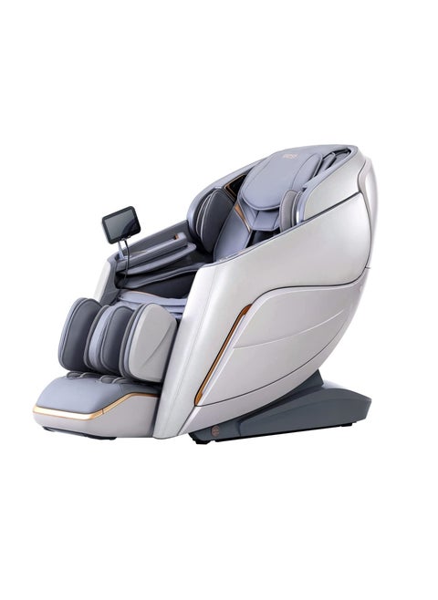 iRest 4D Massage Chair Recliner Zero Gravity Shiatsu Massager with AI Voice Control SL Track Heating Touch Screen Quick Access Buttons