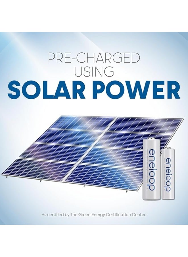 Panasonic Eneloop AAA 1.2V 800mAh Rechargeable Batteries – Pack of 24 – Pre-Charged, Low Self-Discharge NiMH – Up to 2100 Recharge Cycles – Eco-Friendly & Long Life  - Image 5