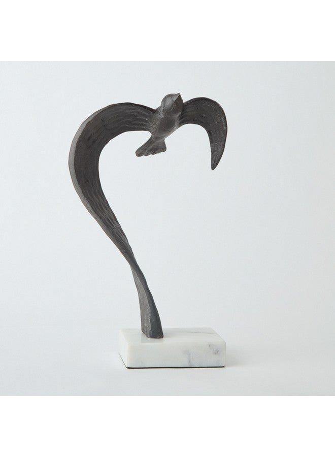 Home Box Orbet Aluminium Bird Table Decor Accent 20 x 31 x 10 cm  - Image 5