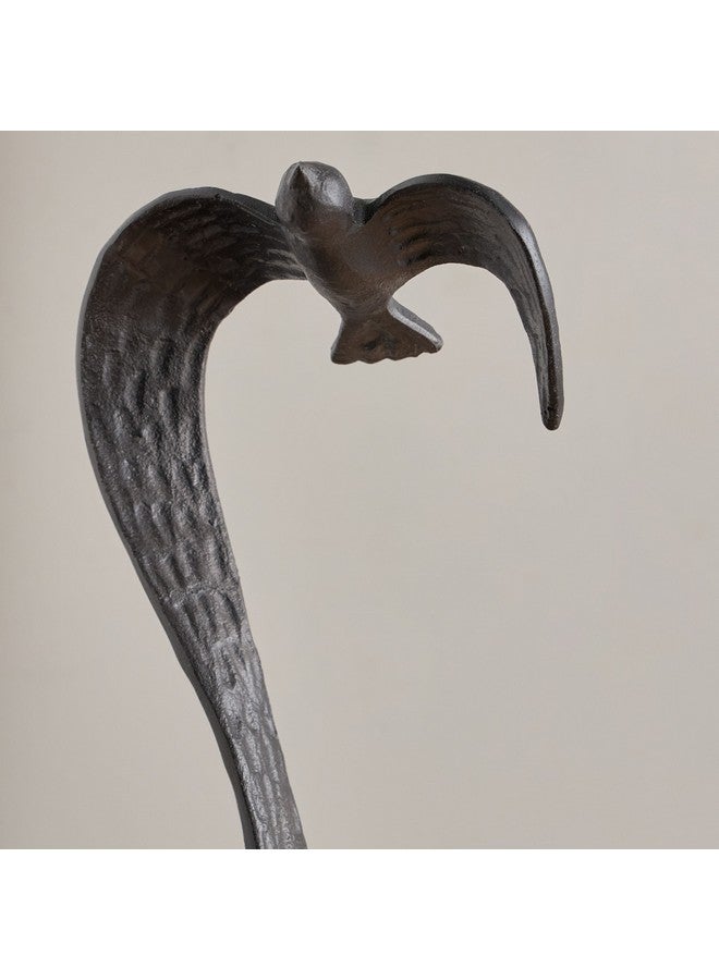 Home Box Orbet Aluminium Bird Table Decor Accent 20 x 31 x 10 cm  - Image 3