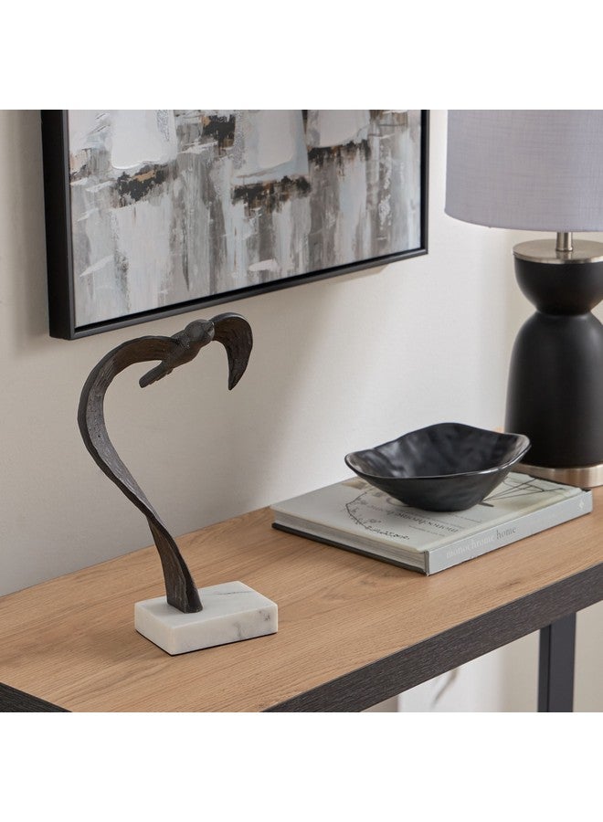 Home Box Orbet Aluminium Bird Table Decor Accent 20 x 31 x 10 cm  - Image 4