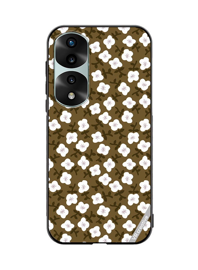 VR CREATIVE Protective Case Cover For Honor 70 Pro plus Flower Design Multicolour - Image 1