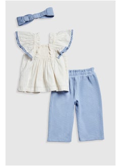 mothercare Blouse, Trousers and Headband Set  - Image 1