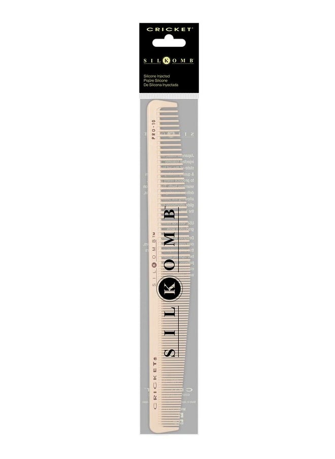 Cricket Silkomb Pro10 Hair Cutting Comb Siliconeinfused Professional Hair Stylist Barber Comb For Haircuts Styling All Hair Types  - Image 5