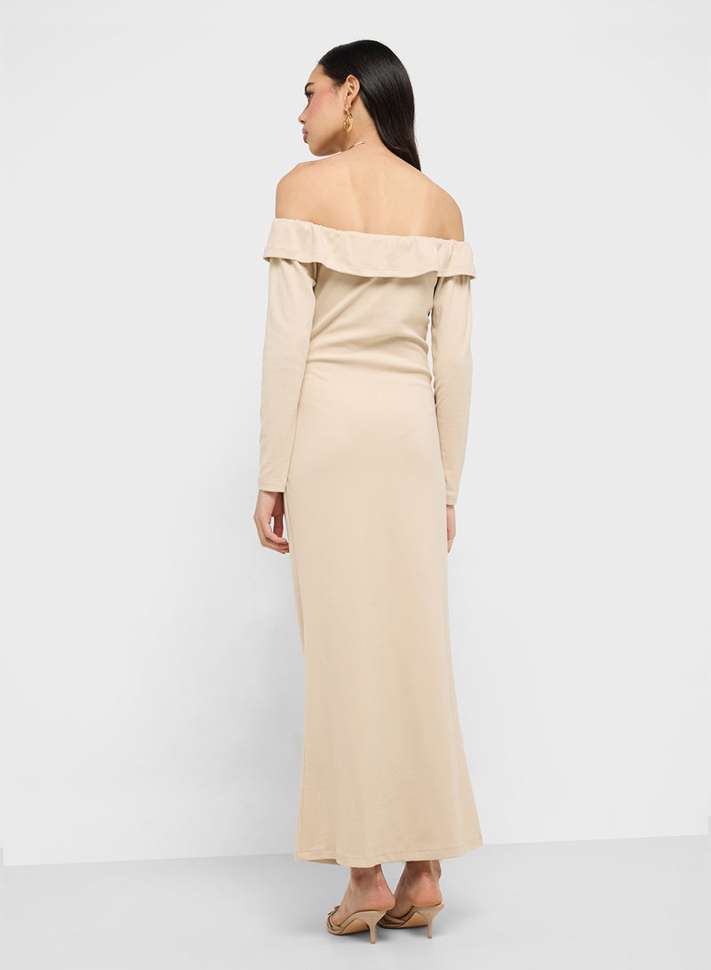 Ginger Ruffled Off-Shoulder Dress - Image 2